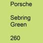 Preview: Porsche, Sebring Green, 260.